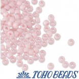 Zdjęcie - Koraliki TOHO Round 8/0 Ceylon Frosted Innocent Pink